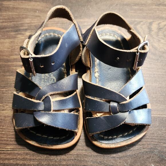 Saltwater Original Royal Blue Toddler Sandals Size 3 - Picture 1 of 8